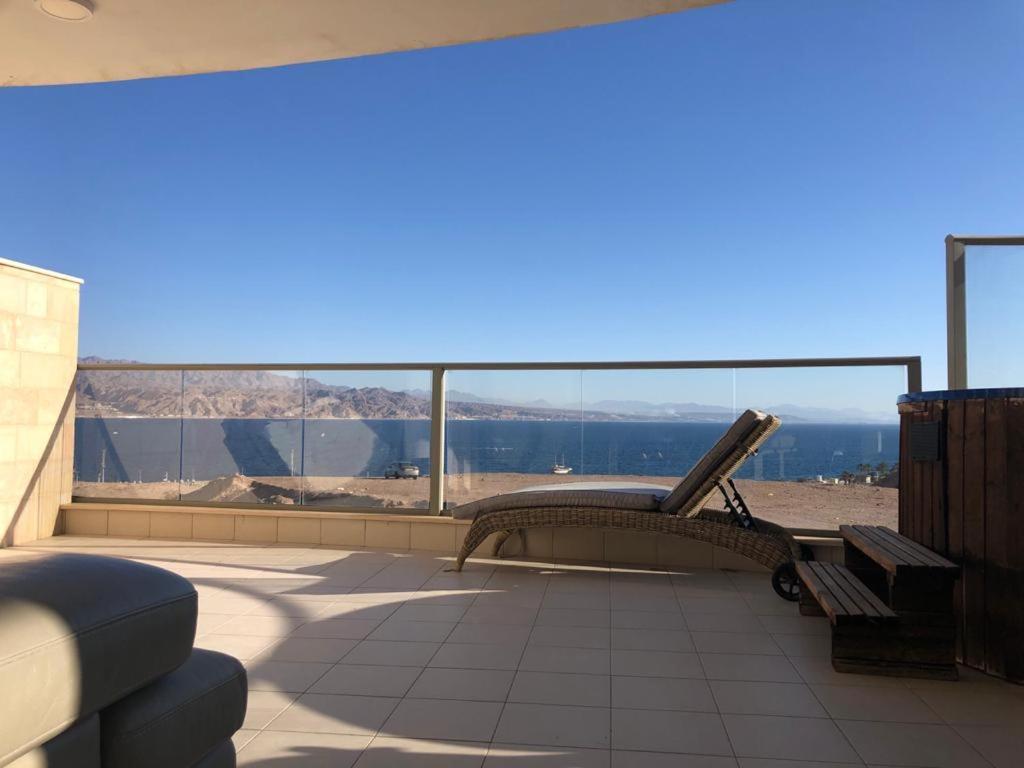 Luxury Exclusive Top Class Apartment On The Sea With Best Sea View And Jacuzzi רק למשפחות !!!! Eilat Exterior photo